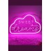 Neon Sweet Dreams Bulut Led Aydınlatma Tabela